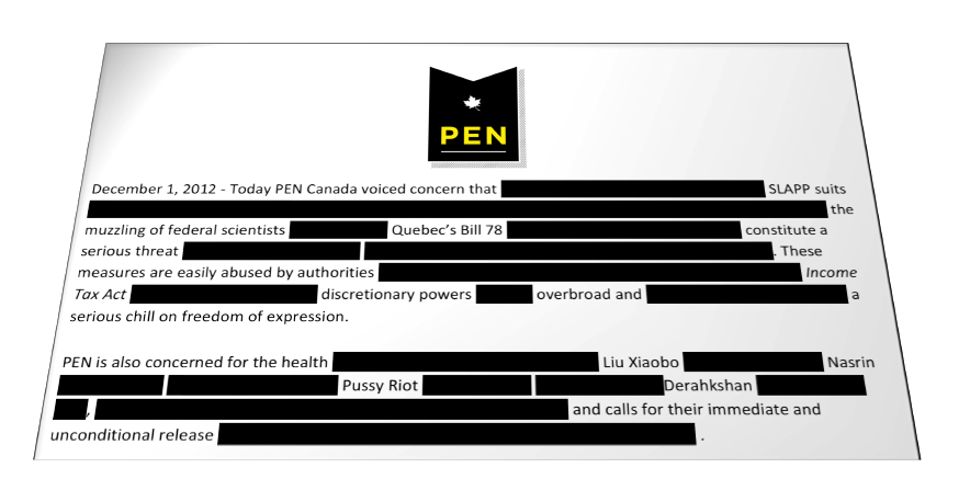 PEN Canada holiday campaign slider