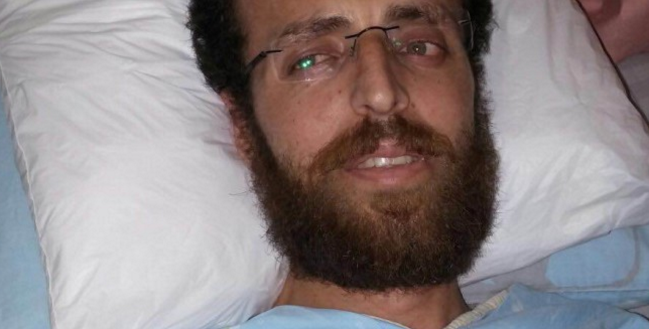 Journalist Mohammed al-Qiq started his hunger strike on November 25, 2015.