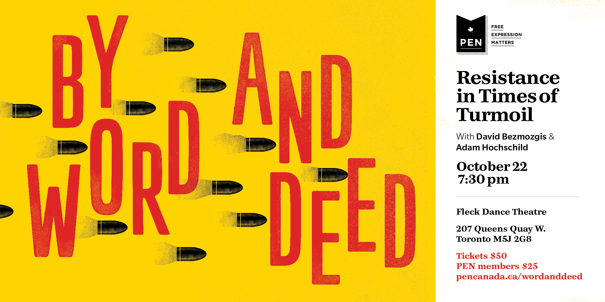 By Word and Deed: Resistance in Times of Turmoil