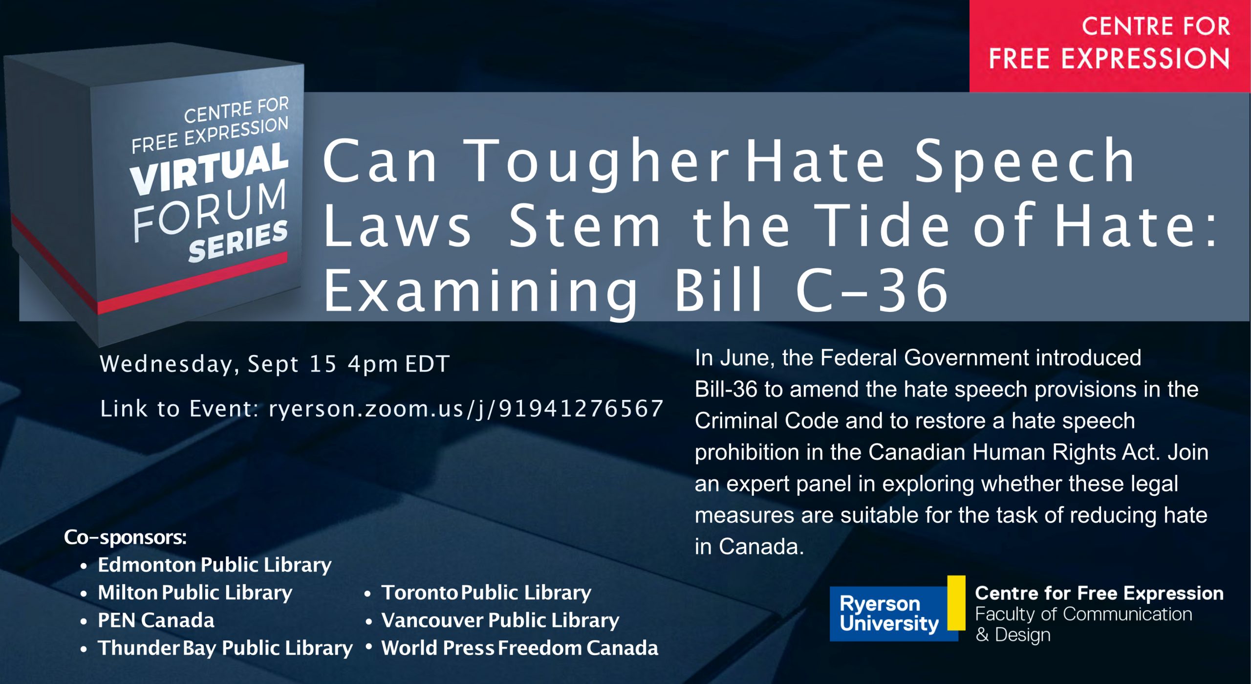 Can Tougher Hate Speech Laws Stem the Tide of Hate: Examining Bill C-36