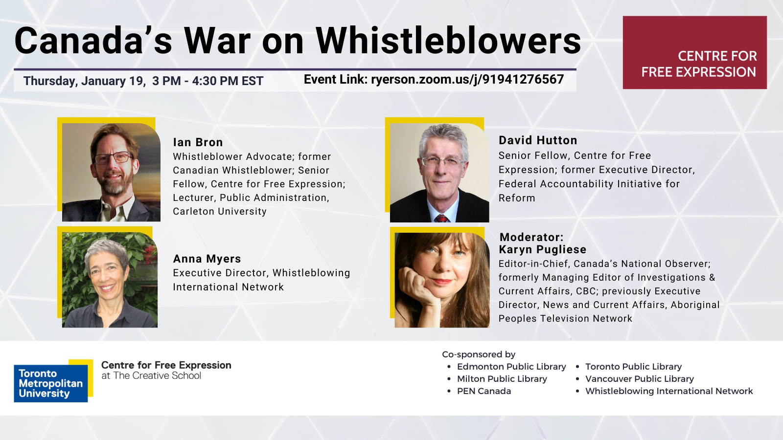 Canada’s War on Whistleblowers