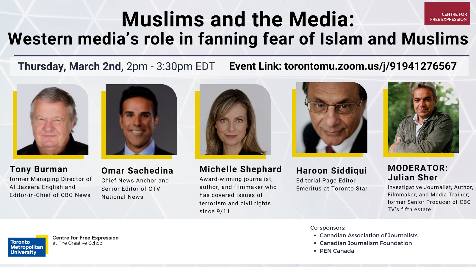 Free CFE Online Event: Muslims and the Media