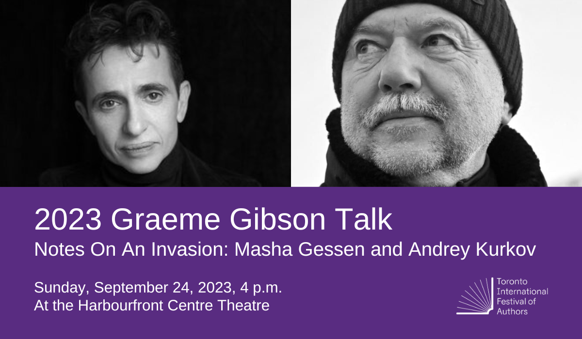 Special event — Graeme Gibson Talk: Notes On An Invasion