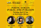 Poetic Voices, In Bud and In Bloom | Event in Montreal