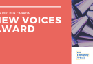 Submissions open for the 2024 RBC PEN Canada New Voices Award