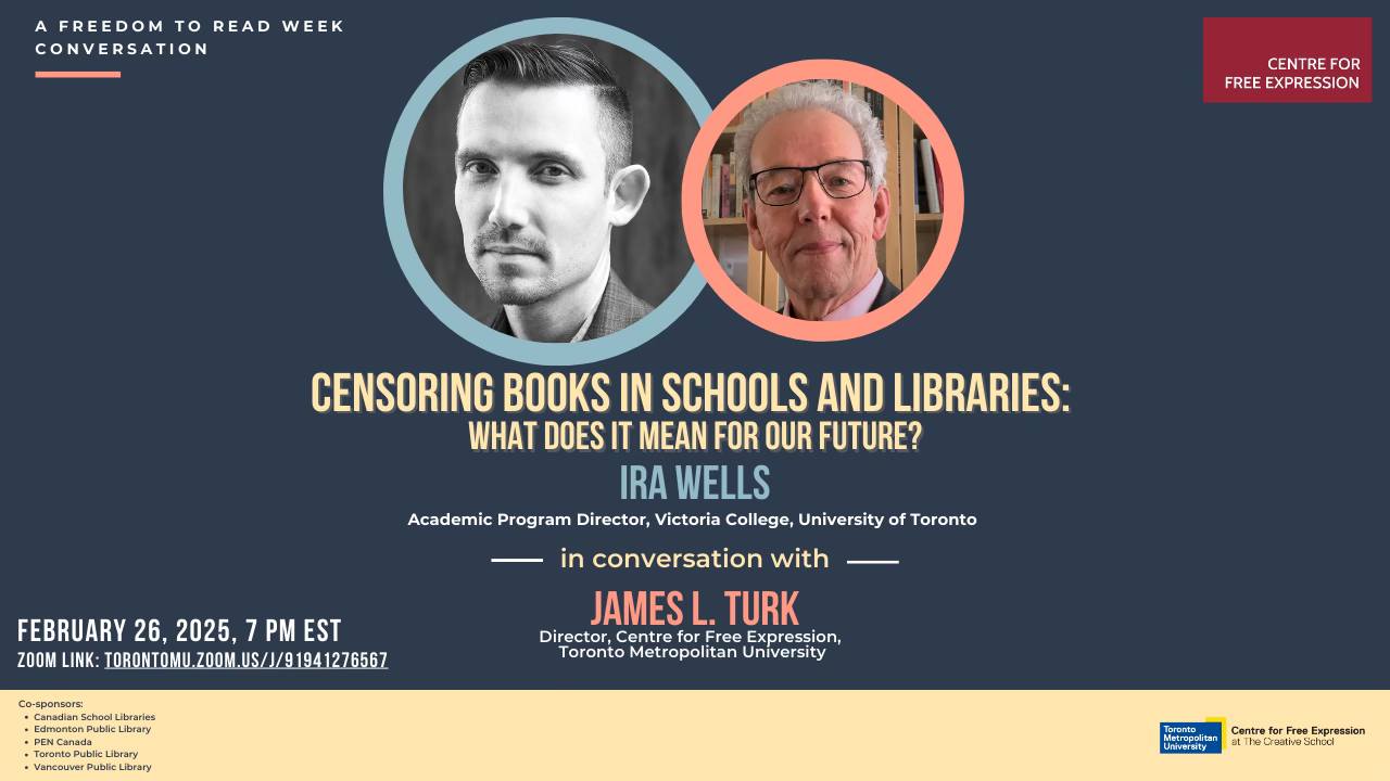 Censoring Books in Schools and Libraries: What does it mean for our future?