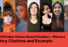 Read the poetry and stories of the 2025 New Voices Award cohort