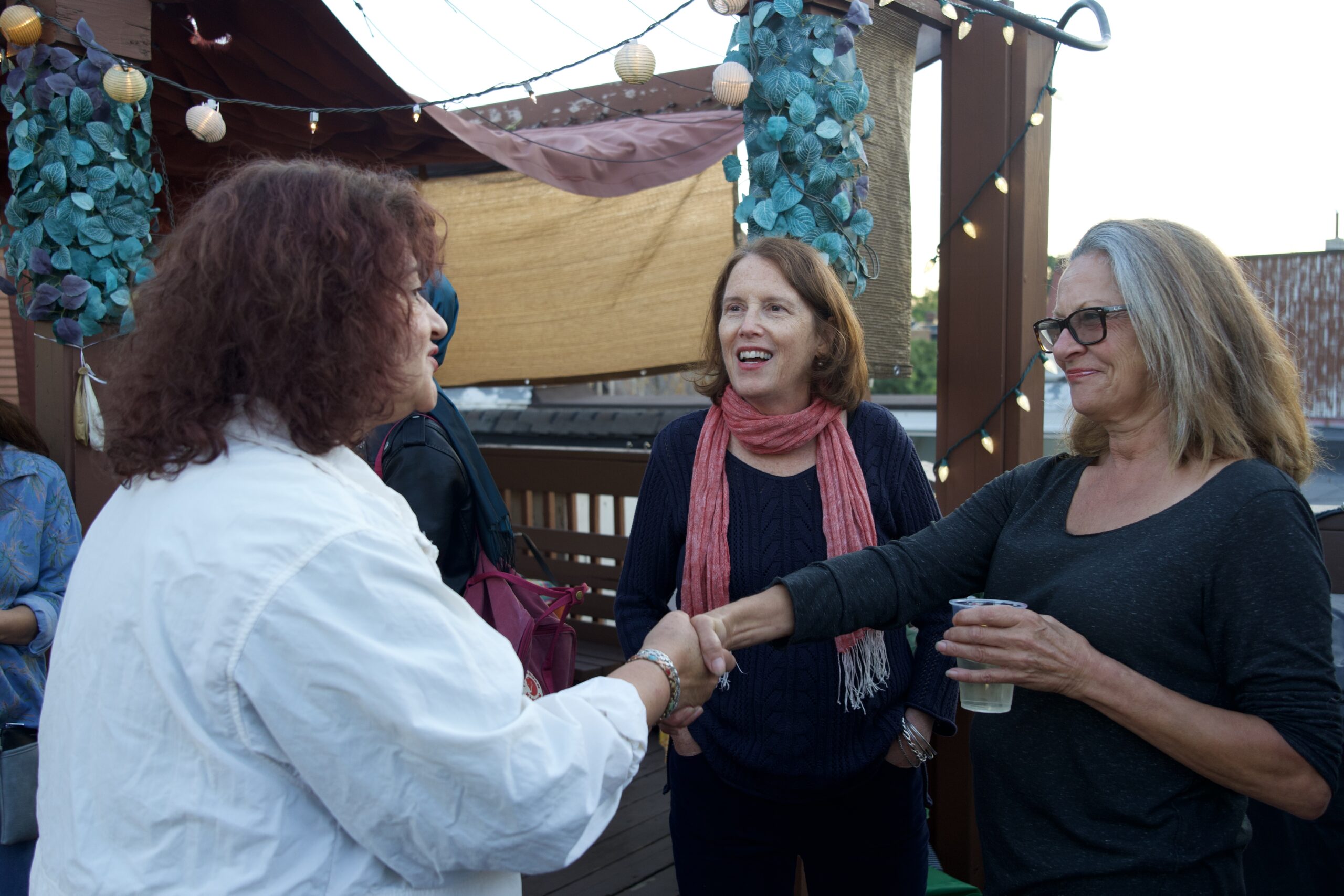 Joan Leishman and Margo Kelly